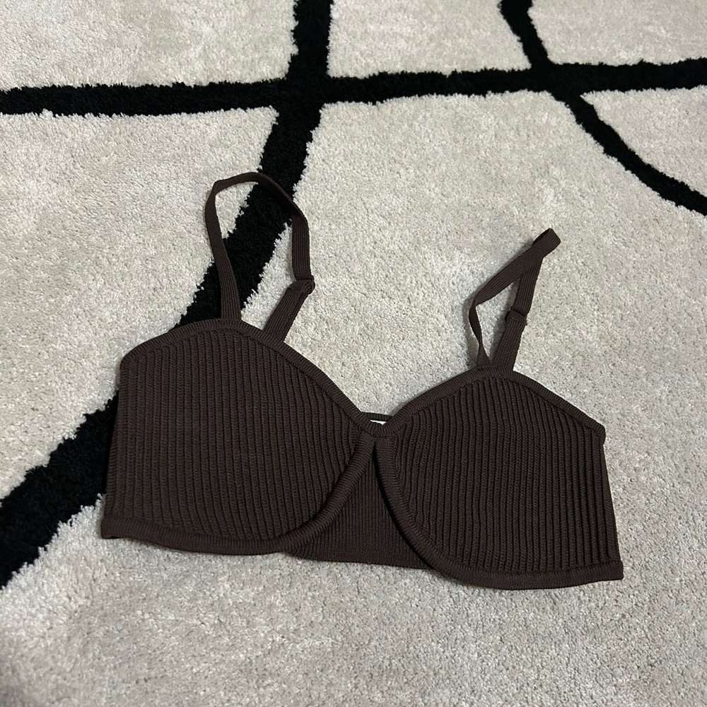 Sculpt Knit Bra Top